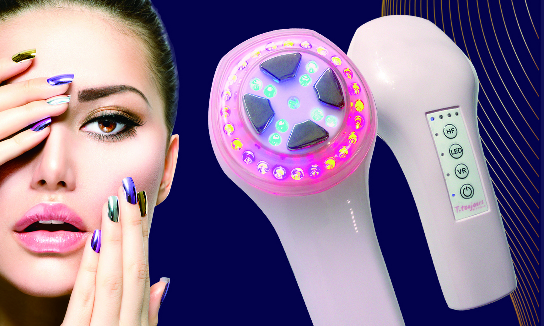 エレクトロポレーション美顔器 :: Dic